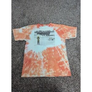 Vintage '91 Buffalo Sally Muscle Beach Tie Dye T-Shirt  Size XL Single Stitch